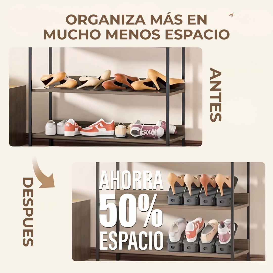 Organizador Ajustable de Zapatos