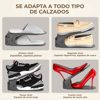 Organizador Ajustable de Zapatos